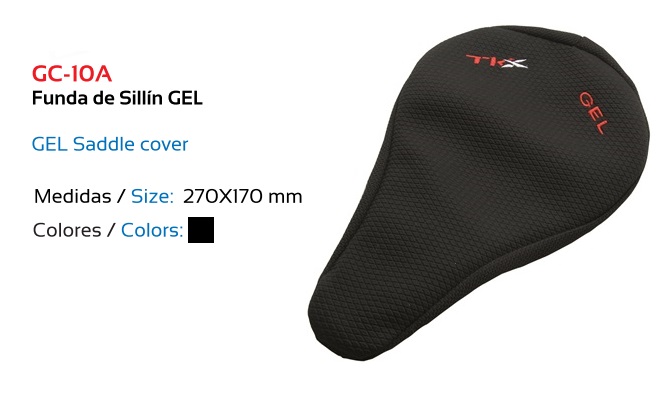 FUNDA SILLIN BICICLETA TKX GEL 270X170